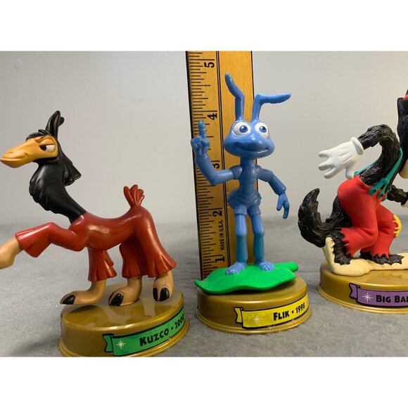 Kuzco 2000 Flik 1998 Big Bad Wolf 1933 Elliott 1977 Disney Collectible Figures S - Picture 8 of 12